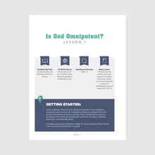 Load image into Gallery viewer, Is God Omnipotent? FREE SAMPLE DOWNLOAD